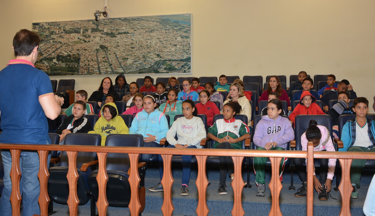 Visualize fotos Câmara Cidadã - Visita Alunos Emeif "João Poletti" e "Pe. Hercílio Bertolini